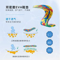 小蓝羊夏季儿童软底防撞沙滩洞洞鞋运动溯溪凉鞋 32码