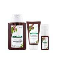 康如（KLORANE）鸡纳防脱洗100ml+护发50ml+精华10ml（防脱 头皮护理精华旅行装）