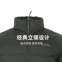 反季(鹅绒)岩云立领羽绒服男2025冬季保暖加厚面包外套衣服男
