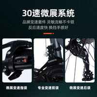 山地自行车成人男款便携可折叠变速车青少年男女式双减震单车