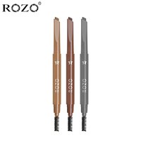 ROZO六色砍刀笔芯眉笔防水防汗持久不脱色女野生眉