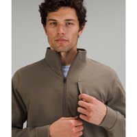 1h可退 日潮跑腿Lululemon露露乐蒙 夹克Nomad休闲运动海军蓝外套