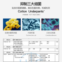 浪莎男士内裤纯棉平角裤抗菌裆四角裤秋季透气潮流男士平角短裤头 185/110/XXXL
