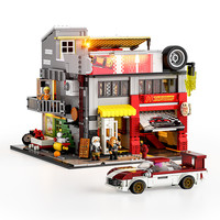 灯搭 Lumibricks 美式街头系列 L9088 车辆改装厂