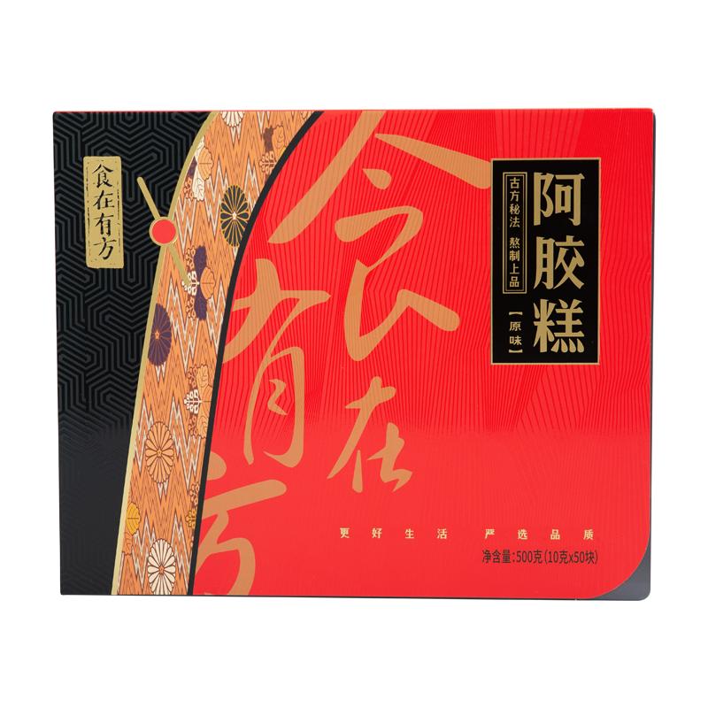 食在有方 原味阿胶糕 500g 1盒