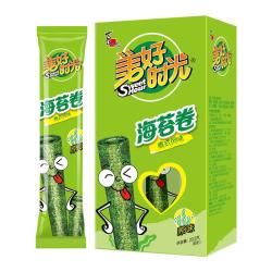 美好时光 经典原味海苔儿童休闲解馋零食即食紫菜包饭海苔片