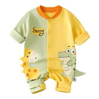 多嘻噜卡 婴儿衣服春秋款连体衣四季长袖哈衣爬服外出可爱