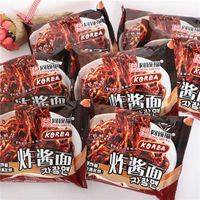 韩式炸酱面老北京泡面拌面一整箱64包方便面微甜零食