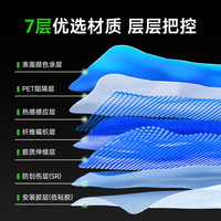 汽仕改色车衣膜PET汽车改色膜汽车贴膜 适用于新能源车特斯拉Y/3小米宝马奔驰奥迪改色TPU车衣全国施工 【PET超哑系列】颜色客服
