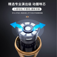 音勋 防啸叫 有线麦克风 十米加粗线