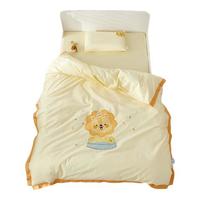 贝肽斯幼儿园被子三件套宿舍开学纯棉被子六件套宝宝婴儿床被套被褥 狮子王 幼儿园三件套不含芯【被套 枕套 垫套】