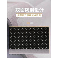 入户门地垫红色蛇年玄关大门口进门脚垫新春地毯耐脏除尘门毯 海浪平安喜乐