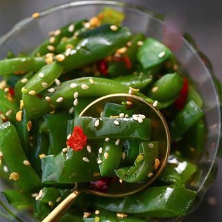 U大连特产香辣裙带菜梗段海白菜夏季即食菜拌面下饭菜