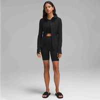 1h可退 lululemon露露乐蒙运动夹克立领修身连帽