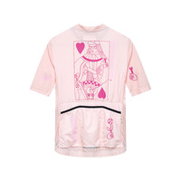 CDC 女士短袖骑行服扑克牌女王款意大利面料透气吸湿排汗ANGELINE M