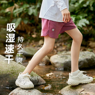 EBAER速干短裤童装男童2024夏装儿童运动慢跑裤透气清凉裤子
