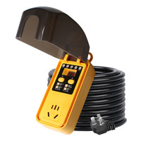 新能源汽车充电延长线4平方16A插座定时插排户外防雨免接地插线板