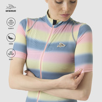 CDC女士短袖骑行服大口袋透气吸湿排汗舒适拉伸性能Mona XS