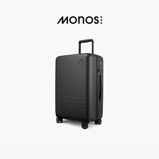 Monos摩纳世「Classic」加拿大旅行收纳箱高颜值拉杆箱20寸行李箱 深海蓝. 28寸 需托运15天以上出行