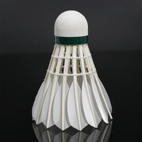 华美比赛5号羽毛球耐打不易烂飞行稳定鹅毛球馆训练比赛用12只装