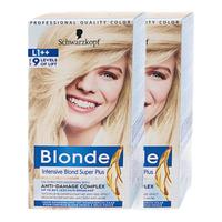 Schwarzkopf/施华蔻 不伤头发 漂发剂 142.5ml*2