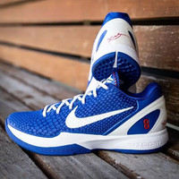 耐克(NIKE)Kobe 6科比6代 蓝白道奇 低帮实战篮球鞋CW2190-400 CW2190-400男《》 41