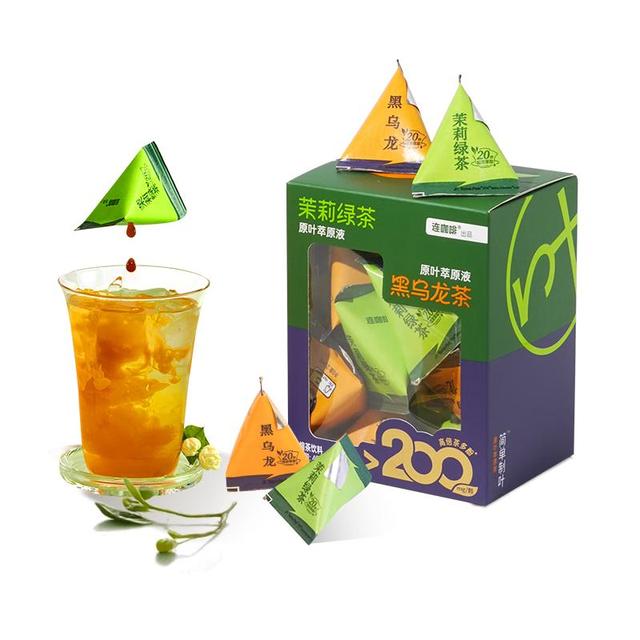 连咖啡 0糖0脂0卡冷泡茶萃高倍茶多酚 茉莉+乌龙20ml*20颗（26年4月）