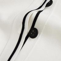 LILY 连衣裙女夏季复古海军领小香风直筒显瘦针织连衣裙子女