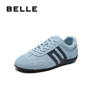  BeLLE/百丽 男士德训鞋  蓝色/黑色 41