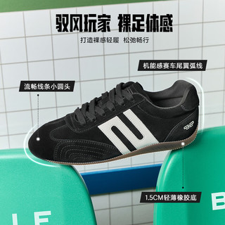  BeLLE/百丽 男士德训鞋  蓝色/黑色 41