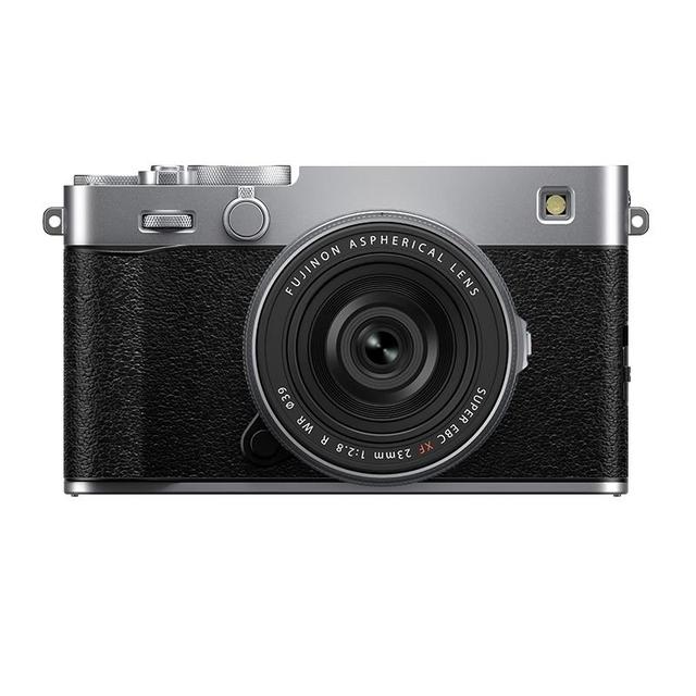 富士 4020万像素 微单相机套机 XF23mmF2.8镜头  单头套机 银色 F2.8 23mm