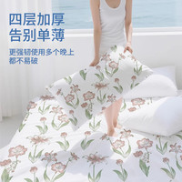 无印良品一次性床上四件套床单被罩枕套加厚隔脏火车酒店差旅用品