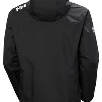Helly-Hansen H/H海丽汉森男士Crew 2.0防水防风连帽夹克外套城市通勤日常休闲 990 Black XX-Large