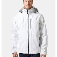 Helly-Hansen H/H海丽汉森男士Crew 2.0防水防风连帽夹克外套城市通勤日常休闲 001 White XX-Large