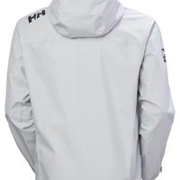 Helly-Hansen H/H海丽汉森男士Crew 2.0防水防风连帽夹克外套城市通勤日常休闲 853 Grey Fog X-Large