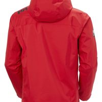 Helly-Hansen H/H海丽汉森男士Crew 2.0防水防风连帽夹克外套城市通勤日常休闲 162 Red Small