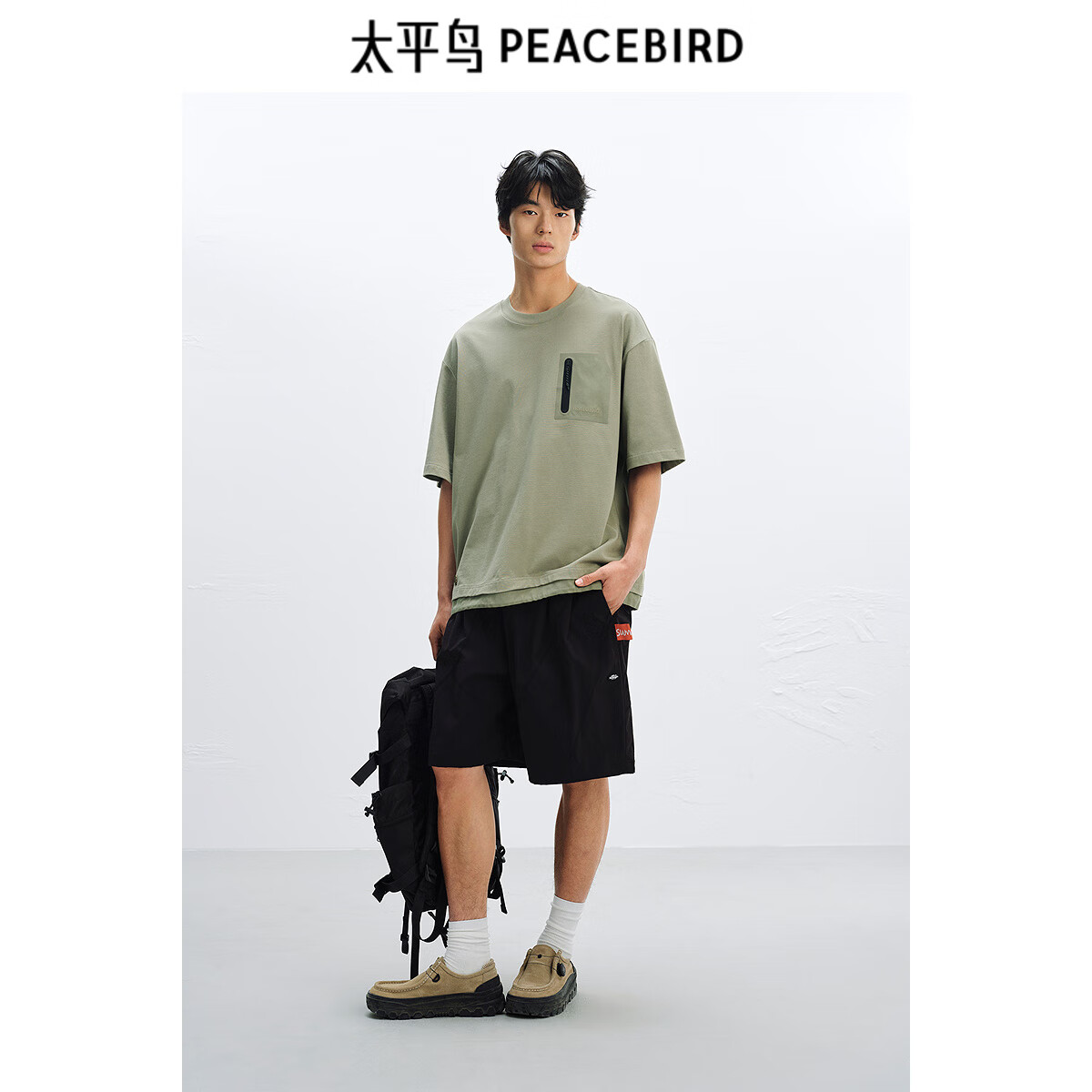 户外工装风 绿色 BBCNF214H