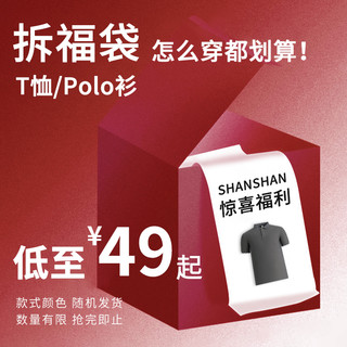  SHANSHAN/杉杉 清仓限量 男士T恤