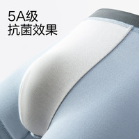 网易严选 莫代尔抑菌内裤男士精梳棉冰丝内裤男夏季凉感不闷舒适亲肤 A款5A抑菌莫代尔-深蓝+空气蓝+云皓灰 XL