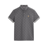 太平鸟男装 【POLO清仓】POLO衫合集夏季休闲翻领短袖t恤商务体恤 灰色(修身) M