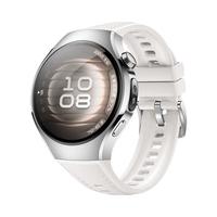 HUAWEI 华为 WATCH 5 智能手表 42mm 904L不锈钢表壳 金星白素皮复合表带