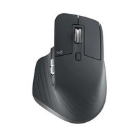 罗技 logitech MX Master 3S 2.4G蓝牙 双模无线鼠标 8000DPI 石墨黑
