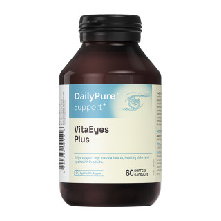 Daily Pure 澳洲bioisland叶黄素成人护眼明眸软胶囊玉米黄素越橘视力保护