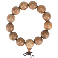 今夕绿檀木手串男女士沉水级绿檀香木老料文玩佛珠手链 18mm13颗