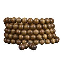 今夕绿檀木手串108颗男女士沉水级绿檀香木老料文玩念佛珠手链 8mm