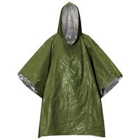 伯希和(Pelliot)户外急救毯露营装备反光雨衣应急防寒保暖防风救生雨披16303056绿