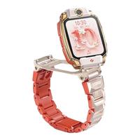 小天才智能儿童电话手表Z11GPS精准定位翻转双摄打电话拍照运动防水中 Z11疏烟粉+运动表带粉