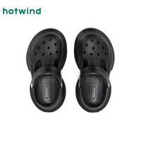 【超级88】热风 hotwind2025年夏季男女洞洞鞋凉鞋拖鞋 08杏色（H62M25606） 37M