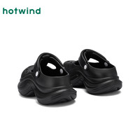 【超级88】热风 hotwind2025年夏季男女洞洞鞋凉鞋拖鞋 04白色（H62M25657） 36