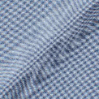 無印良品 MUJI 無印良品  男式 防紫外线 凉感珠地网眼纽扣领短袖POLO衫男士纯棉防晒 藏青色 XS (160/80A)